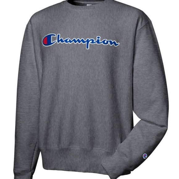 New Champion Life Reverse Weave Men's Sweatshirt Size XXL Dark Grey - Picture 1 of 1